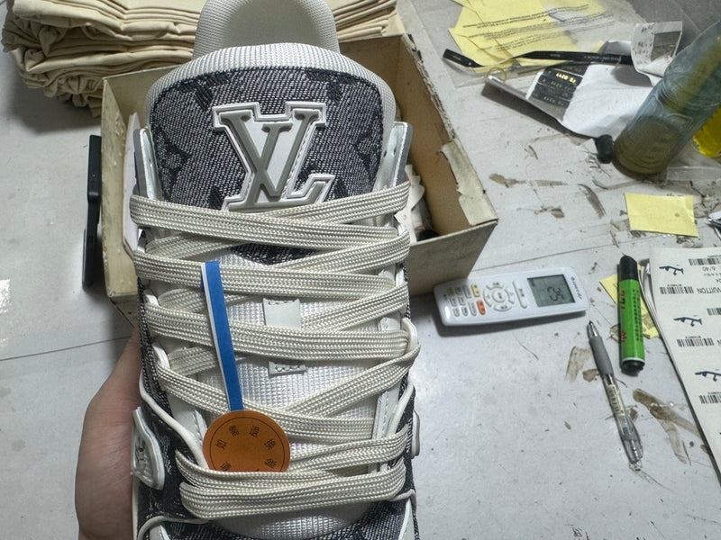 Louis Vuitton LV Trainer Low "Monogram Denim Grey"