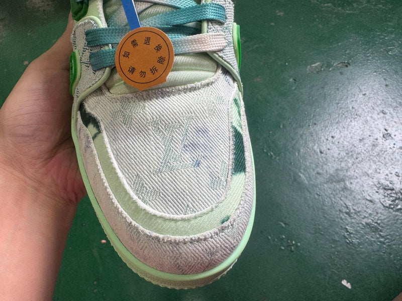 Louis Vuitton LV Trainer Low "Light Green"