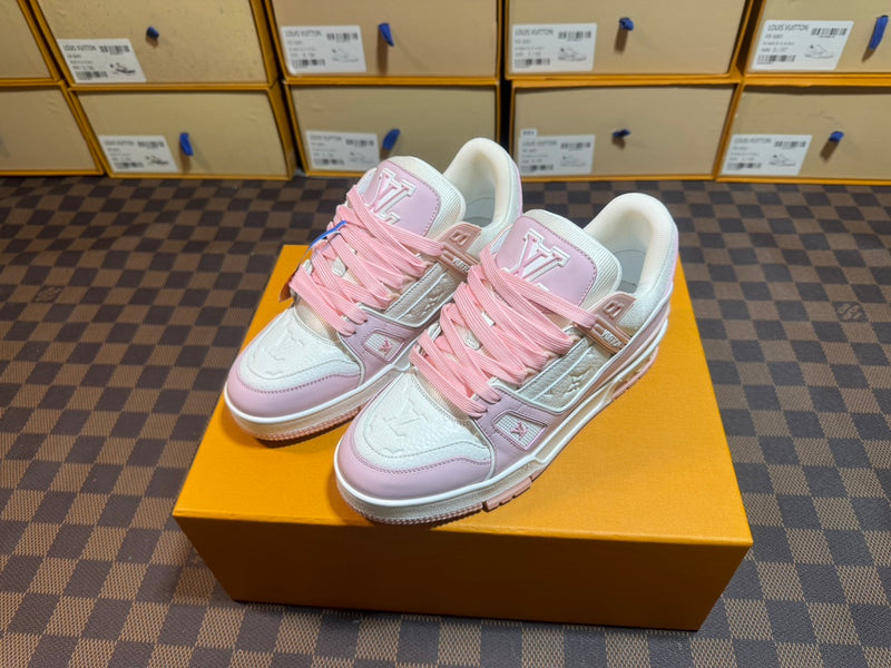 Louis Vuitton LV Trainer Low "Rose Pink"